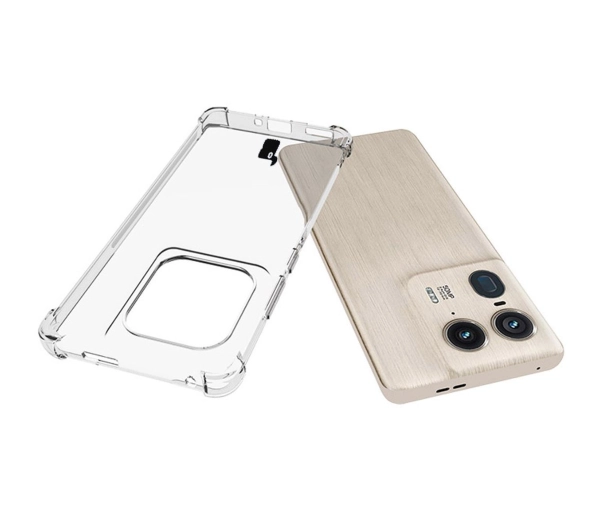 Bizon Elastyczne Salpa do Motorola Edge 50 Ultra Przezroczysty