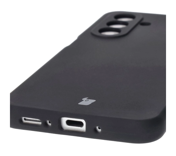 Bizon Silikonowe Soft do Galaxy A26 5G Czarny