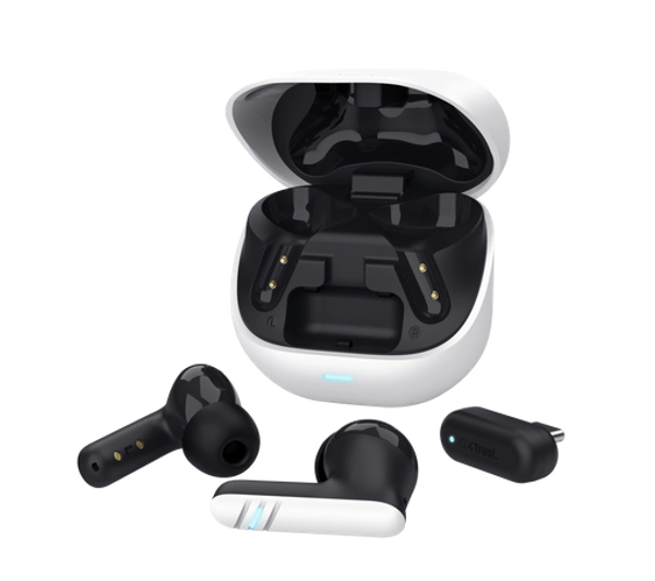 Trust GXT 409 Oxxie Wireless Dokanałowe Biały