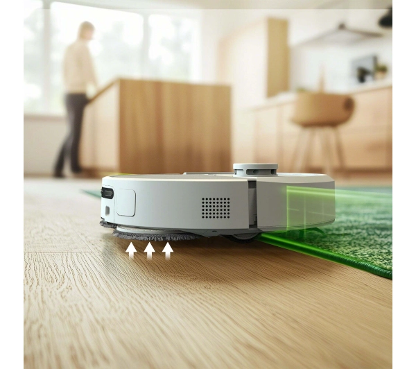 iRobot Roomba Plus 405 Combo Funkcja mopowania Stacja oczyszczająca Tworzenie mapy pomieszczenia 61dB Biały - Kup na Raty - RRSO 0%