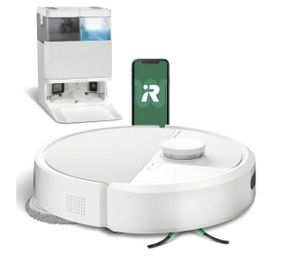 iRobot Roomba Plus 405 Combo Funkcja mopowania Stacja oczyszczająca Tworzenie mapy po...