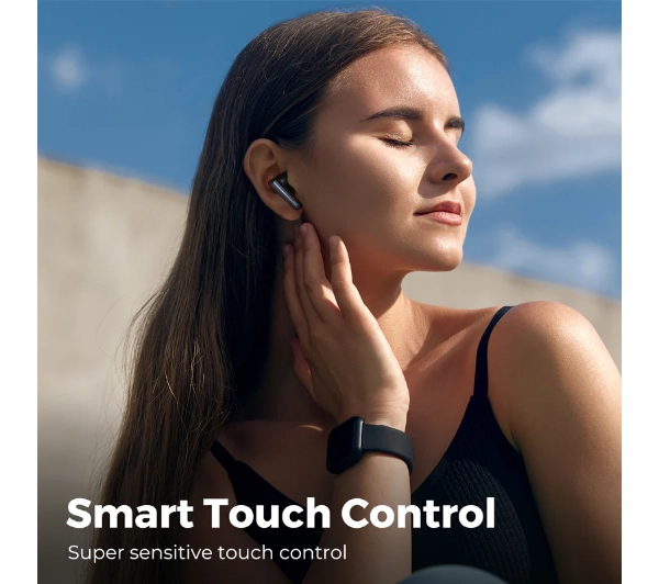 Soundpeats Life Lite Dokanałowe Bluetooth 5.3 Czarny
