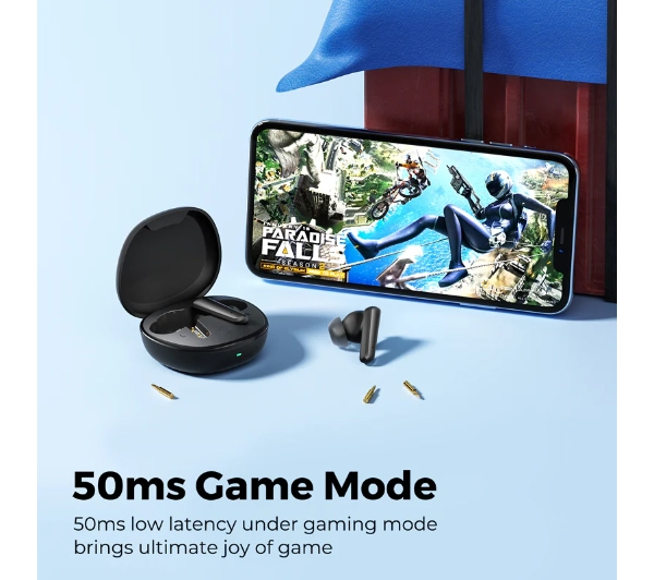 Soundpeats Life Lite Dokanałowe Bluetooth 5.3 Czarny