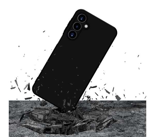 3mk Silicone Case do Samsung Galaxy A16 Czarny