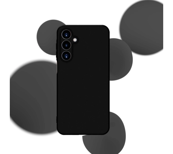 3mk Silicone Case do Samsung Galaxy A16 Czarny