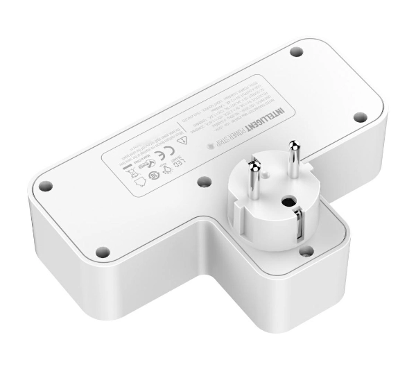 Beline BLNPH01 LED 2xUSB-A,1x USB-C, 2xAC Biały