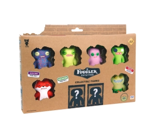 PMI Kids World Fuggler S1 Collectible Figures - 8 Pack Deluxe Box F