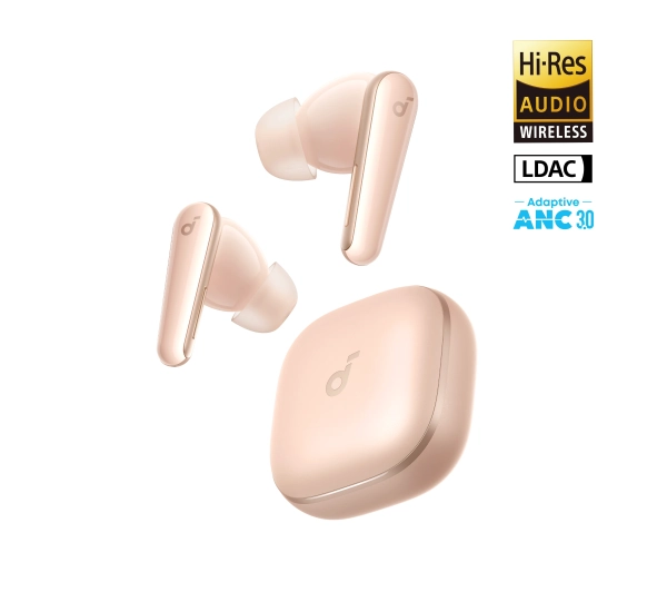 Soundcore Liberty 5 Dokanałowe Bluetooth 5.4 Funkcje AI Różowy
