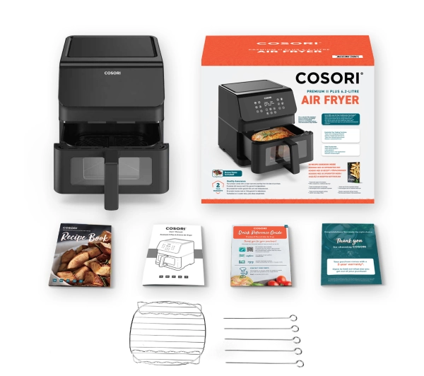 Cosori Premium II Plus 1700W 6,2l Aplikacja mobilna - Kup na Raty - RRSO 0%