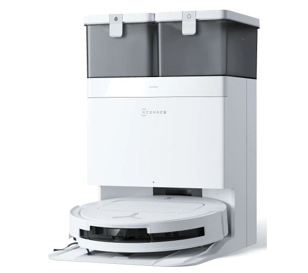 Roboty sprzątające - Ecovacs Deebot T50 Pro Omni Funkcja mopowania Stacja oczyszczająca Tworzenie mapy pomieszczenia 70dB Biały