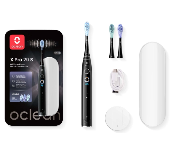 Oclean X Pro 20 Set Czarny - Kup na Raty - RRSO 0%