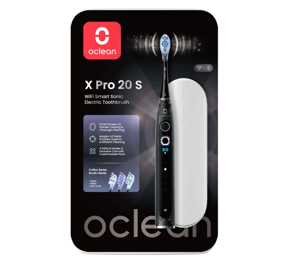 Oclean X Pro 20 Set Czarny - Kup na Raty - RRSO 0%