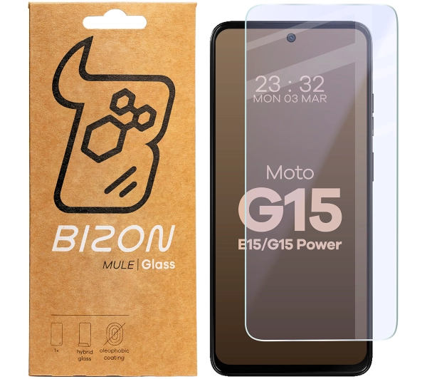 Bizon Elastyczne Mule do Motorola Moto G15 / G15 Power / E15