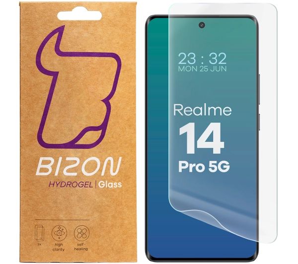 Bizon na ekran Hydrogel Front do Realme 14 Pro 5G 2 sztuki