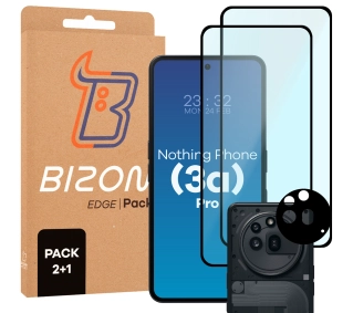 Bizon 2x Szkło + szybka na aparat Edge 2 Pack do Nothing Phone 3a Pro