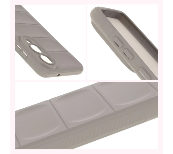 Bizon Tur do Galaxy S25 Edge Jasnoszary