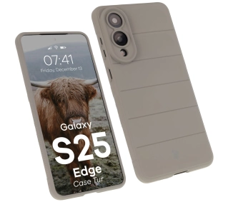 Bizon Tur do Galaxy S25 Edge Jasnoszary