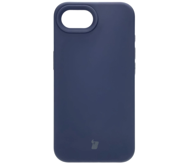Bizon Silikonowe Soft do iPhone 16e Granatowy