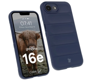 Bizon Tur do iPhone 16e Granatowy