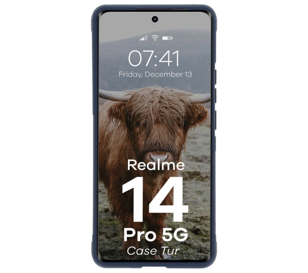 Bizon Tur do Realme 14 Pro 5G Granatowy