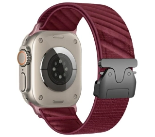 Beline do Apple Watch Oblique Parachute buckle 42/44/45/49mm Czerwony