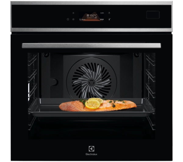 Piekarniki do zabudowy - Electrolux EOB8S38X Termoobieg Termosonda Czarny