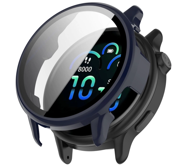 Bizon ze szkłem do Garmin Vivoactive 6 niebieski