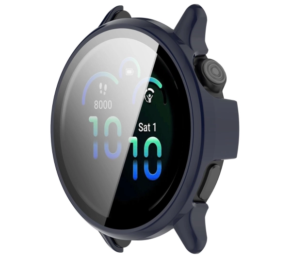 Bizon ze szkłem do Garmin Vivoactive 6 niebieski