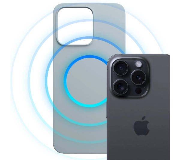 3mk Hardy MagSilicone Sierra Blue do iPhone 13 Pro Max Niebieski