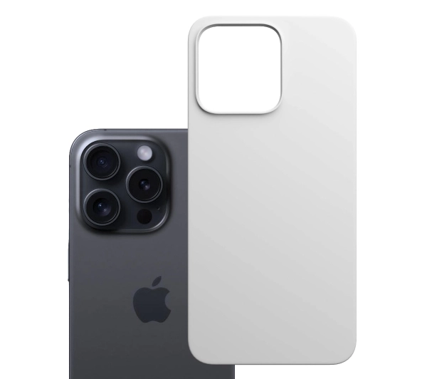 3mk Hardy MagSilicone Silver-White do iPhone 13 Pro Srebrny
