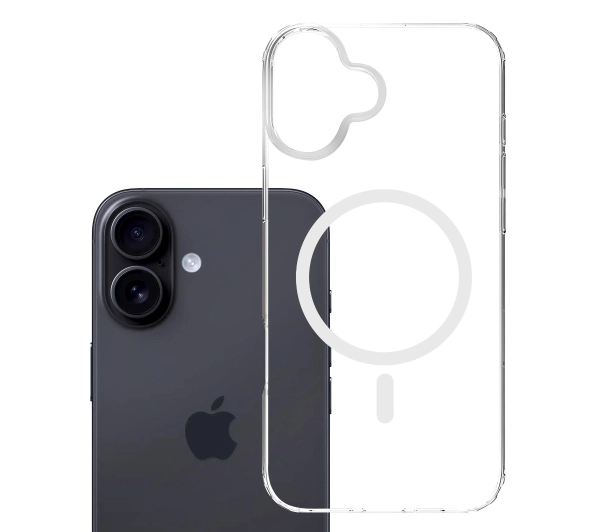 3mk Armor MagCase do iPhone 16 Plus Przezroczysty