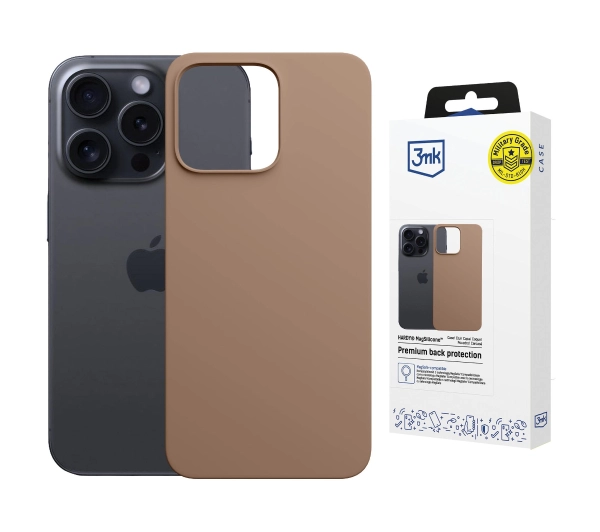3mk Hardy MagSilicone Gold do iPhone 14 Pro Max