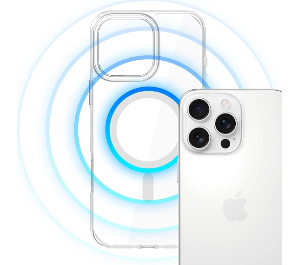 3mk EverClear MagCase do iPhone 16 Pro Max Przezroczysty