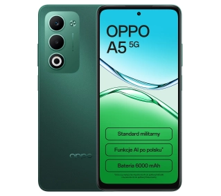 OPPO A5 5G 4/128GB 6,67" 120Hz 50Mpix Zielony - Kup na Raty - RRSO 0%