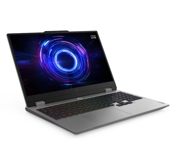 Lenovo LOQ 15IRX10 15,6" 144Hz i5-13450HX 16GB RAM 512GB Dysk SSD RTX5060 Win11 Szary Funkcje AI - ⚡ EURO HIT CENOWY! ⚡ - Kup na Raty - RRSO 0%