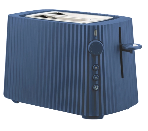 Tostery - Alessi Plissé MDL08 Rozmrażanie 850W Niebieski