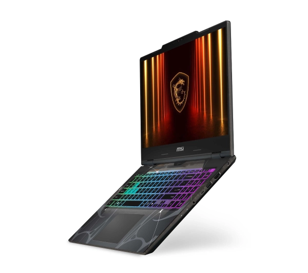 MSI Cyborg 15 B2RWEKG-044XPL 15,6" 144Hz Core 5 210H 16GB RAM 512GB Dysk SSD RTX5050 DLSS4 Czarny Funkcje AI - Kup na Raty - RRSO 0%