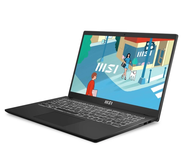 MSI Modern 15 B13M-1086PL 15,6" i7-1355U 16GB RAM 512GB Dysk SSD Win11 Czarny - Kup na Raty - RRSO 0%