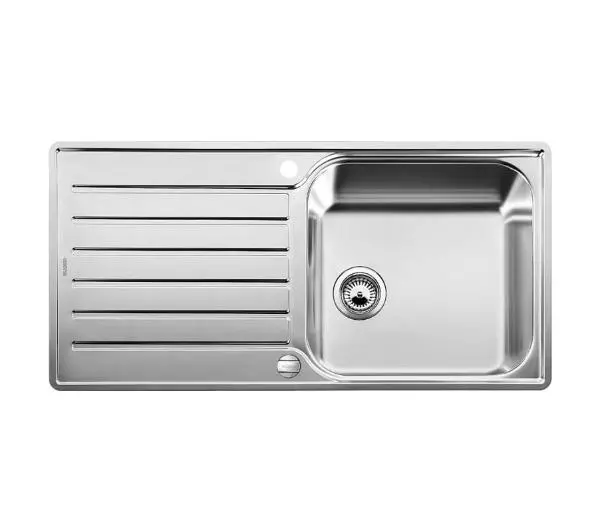 Zlewozmywaki kuchenne - Blanco LANTOS XL 6 S-IF 519709 Stalowy Srebrny