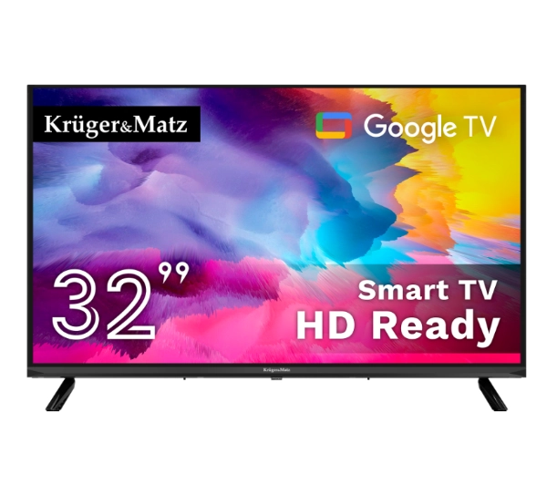 Kruger & Matz 32H730QB 32" HD Google TV, DVB-T2/S2/T/C