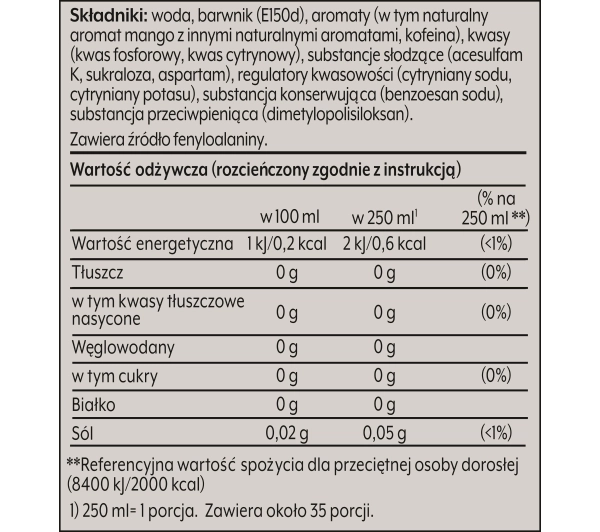 Sodastream Pepsi Max Mango