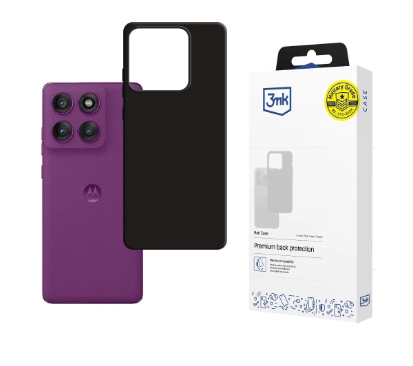 3mk Matt Case do Motorola Edge 60 Pro