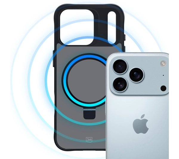 3mk Smoke Case Mag&Stand do iPhone 17 Pro