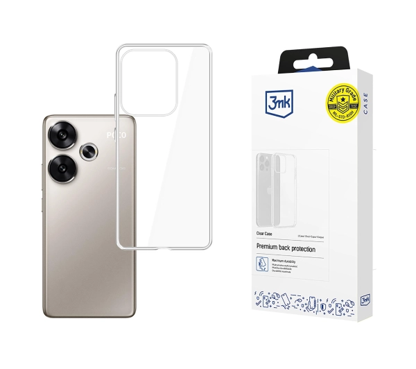 3mk Clear Case do Poco F6