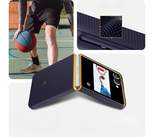 Spigen Nano Pop MagSafe do Galaxy Z Flip7 Granatowy