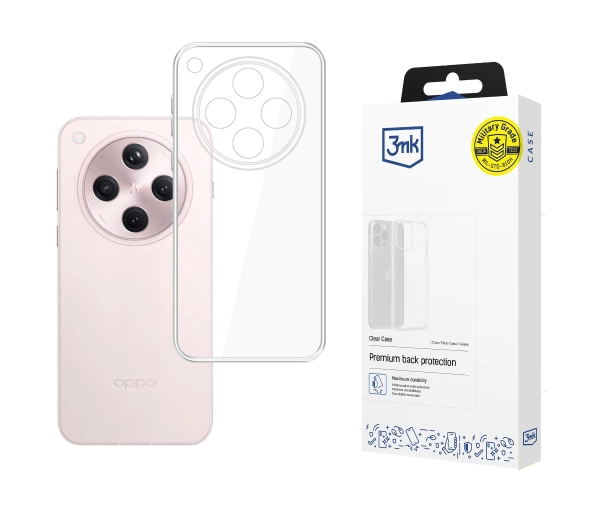 3mk Clear Case do Oppo Find X8