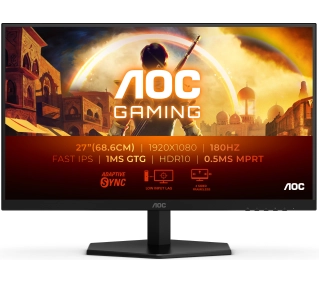 AOC 27G42E 27" Full HD Fast IPS 180Hz 0,5ms MPRT Gamingowy - Kup na Raty - RRSO 0%