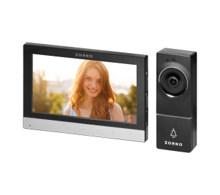 Orno OR-VID-MD-1084/B Alerto 7" panel dotykowy Czarno-srebny - Kup na Raty - RRSO 0%