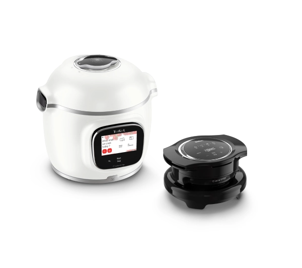 Tefal Cook4me Touch Pro CY94X1F1 1600W 6l Kosz do gotowania na parze Pokrywa do zapiekania Extra Crisp - Kup na Raty - RRSO 0%