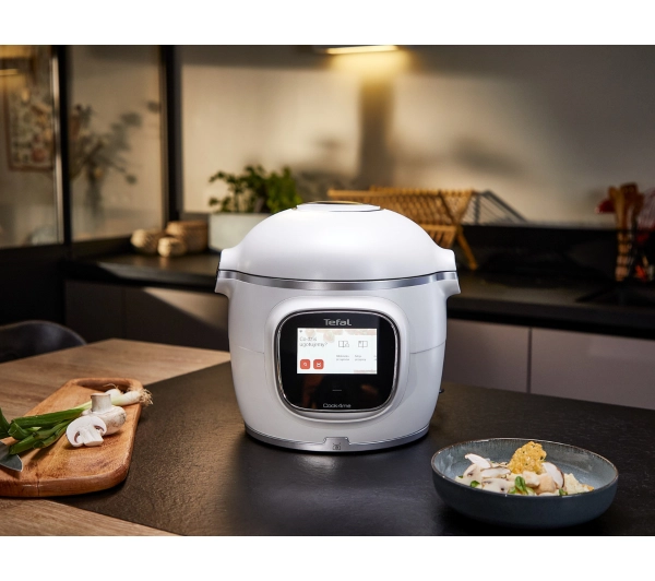 Tefal Cook4me Touch Pro CY94X1F1 1600W 6l Kosz do gotowania na parze Pokrywa do zapiekania Extra Crisp - Kup na Raty - RRSO 0%